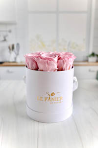 Vente en gros de roses immortelles faites à <span class=keywords><strong>la</strong></span> main, fleurs infinies éternelles, roses éternelles préservées en boîte pour cadeau de mère 2025 - Product Image 3