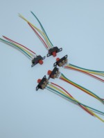 Interrupteur à bascule miniature Xinxing SS12F15G, 2 positions, DPDT, accessoires pour application sur carte de circuit imprimé de jouet, OEM