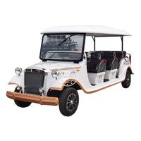 Carrito de Golf Retro Antiguo Legal para la Calle 2025, Buggy Eléctrico Clásico Vintage, Autobús Turístico Retro para Adultos en Venta