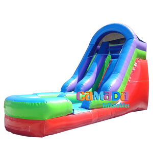 Factory Price Inflatable Water <b>Slide</b> and <b>Swimming</b> <b>Pool</b> Bounce House Inflatable Water <b>Slide</b> Summer Backyard Playing - Product Image 3