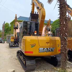 Excavadora Sany SY 75C Usada, Modelo 2023, 9 Toneladas de Peso Operativo, 43 kW de Potencia, Máquina de Construcción Hidráulica de Gran Eficiencia - Product Image 6