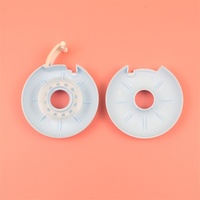 Coupe-ruban et support créatifs en plastique en forme de donut, papeterie coréenne invisible et portable pour les étudiants, idéal pour les travaux manuels sans risque pour les mains