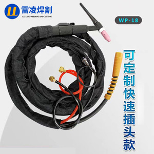 หัวเชื่อมและตัดโลหะ Lei Ling รุ่น WP-18 แบบอาร์กอน พร้อมระบบระบายความร้อนด้วยอากาศ หัวฉีดเซรามิก และคลิปหนีบอิเล็กโทรดทังสเตน - Product Image 1