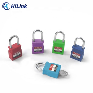 HiLink, nuevo <span class=keywords><strong>candado</strong></span> de bloqueo de seguridad <span class=keywords><strong>azul</strong></span> con forma de jarrón, grillete de acero de 25mm con llave maestra, cerraduras al por mayor, diseño del cuerpo - Product Image 2
