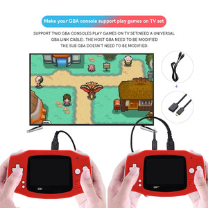 32 Pin 32pin <span class=keywords><strong>GBA</strong></span> hai dây tương thích HDMI Mod nội bộ TV ra moded cho trò chơi cậu bé Trước Giao diện điều khiển Adapter HDTV chuyển đổi - Product Image 4