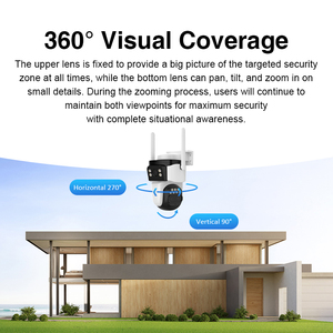 Veesky cr621zr 9mp Wifi Camera an ninh hai cách liên lạc ba ống kính Tầm xa zoom Mạng máy ảnh với phát hiện chuyển động - Product Image 5