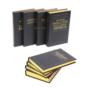 Crea una Cubierta de Libro Personalizada en Cuero PU con Grabado y Servicio de Impresión, Libro con Bordes Pintados - Product Image 1