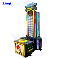 Machine d'arcade de boxe à monnayeur, direct usine, jeu de test de force Hercules avec marteau, pour parc d'attractions intérieur