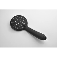 Robinet de baignoire noir mat à montage sur pont avec douchette, en laiton, pour salle de bain, vente directe usine