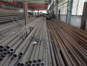 Pipa Baja Karbon Seamless Hot Rolled ST37 ST52 1020 1045 <span class=keywords><strong>A106B</strong></span> API 5L GRB Tabung Baja Logam - Product Image 6