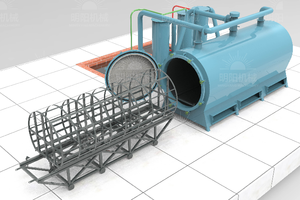 1.5T/Batch Horizontal Coquille De Noix De Coco Biochar <span class=keywords><strong>Pyrolyse</strong></span> Équipement De Production Machine Hêtre Bois Charbon De Bois Faisant Carbonisation <span class=keywords><strong>Four</strong></span> - Product Image 4