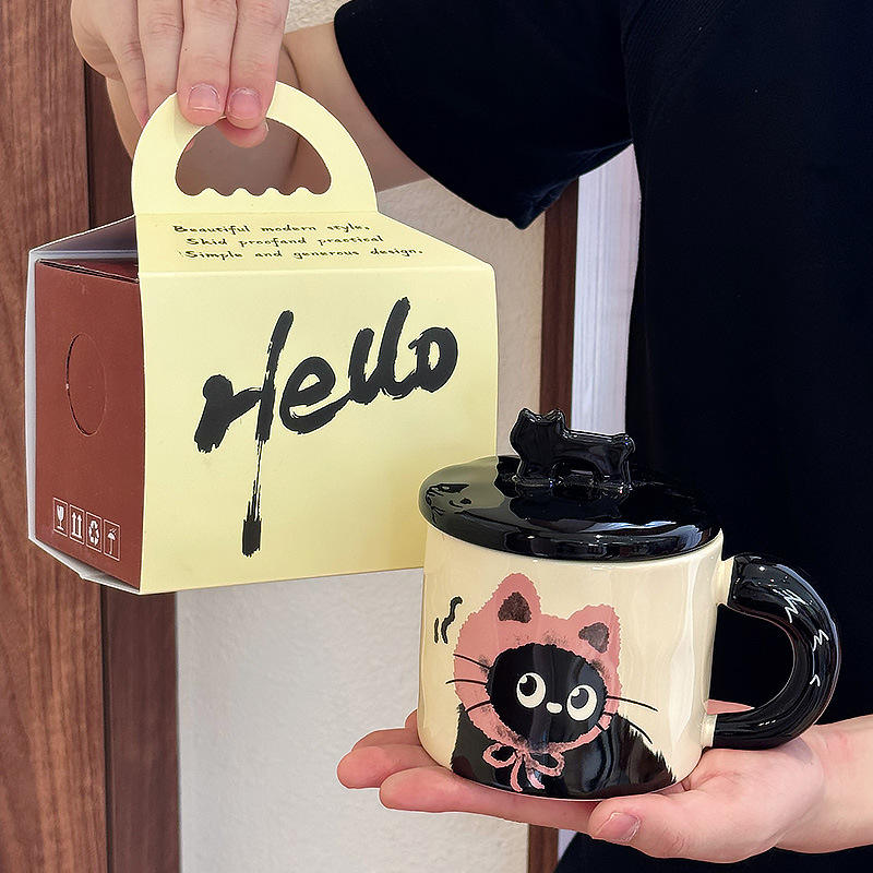 แมวสีชมพู (บรรจุภัณฑ์กล่องของขวัญ)