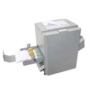 Automatische Kombination Desktop Papiertüte Falz maschine Automatische Heft klapp maschine