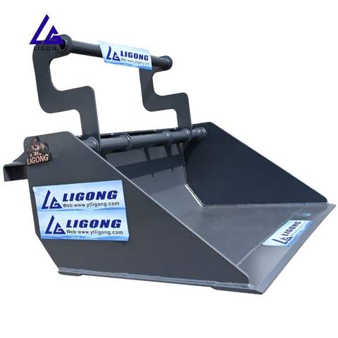 Excavator Heavy Duty Blade Bucket Dozer Bucket with Smooth Bottom Design for Road Maintenance Projects