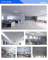Panneau de plafond de gypse stratifié par PVC de haute qualité imperméable de 603*603/595*595mm pour des cloisons sèches et le plafond