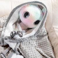 Mengai Drôle Alien Poupée Parodie Grand Oeil En Peluche Jouet Enfant Couette Jouet Bébé Sommeil Compagnon Ragdoll