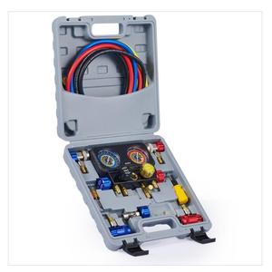 Juego de herramientas de calibre de colector de diagnóstico AC con medidores HVAC de 4 vías - Product Image 6
