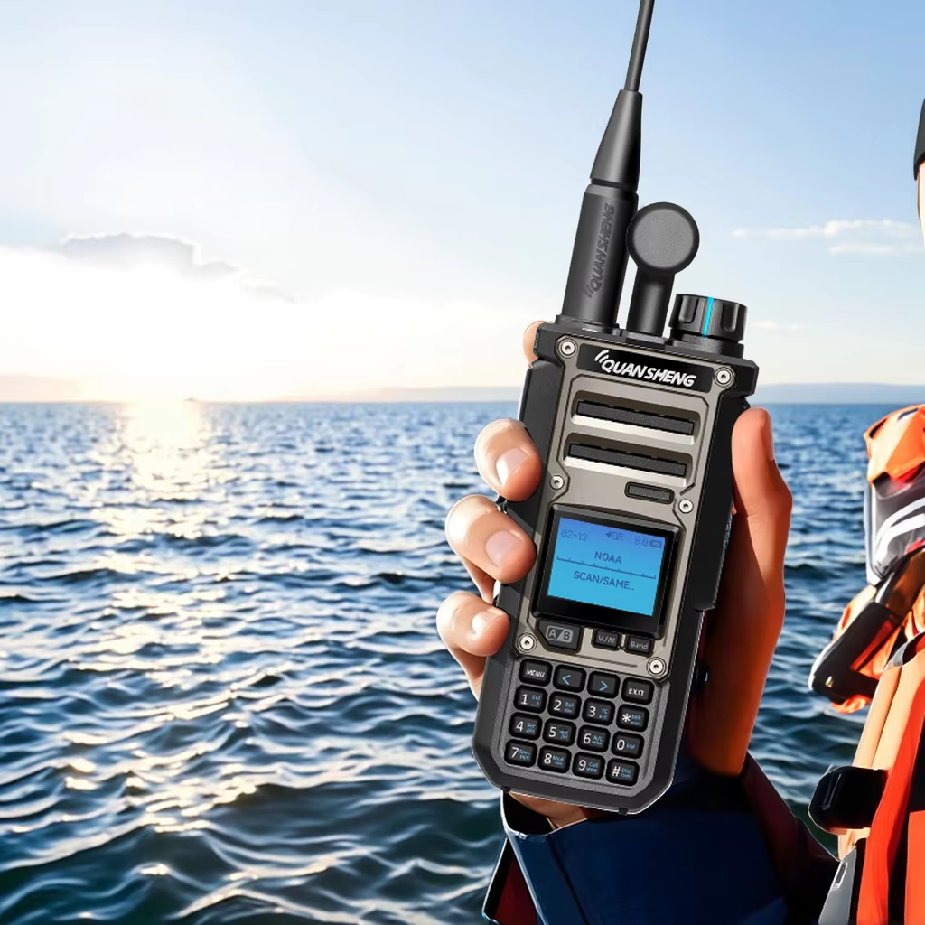 Dual Receiving TK11(8) Analog Two Way Radio 10W Telegraph