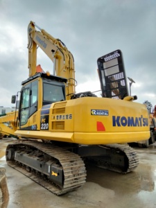 รถขุดมือสอง Komatsu PC220-8 ขนาด 22 ตัน สภาพดีเยี่ยม ราคาถูก รถขุดมือสองรุ่น PC35MR 40MR 55MR ชั่วโมงการทำงานต่ำ ขาย - Product Image 4