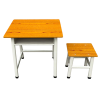 Chaises de bureau en plastique en métal traditionnelles et modernes pour étudiants et enseignants pour une utilisation en atelier scolaire