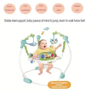 Brinquedos Multifuncionais para Bebês Pula-Pula Infantil Andador de Aprendizagem Balanço Saltitante Cadeira de Pular para Bebê com Música - Product Image 4