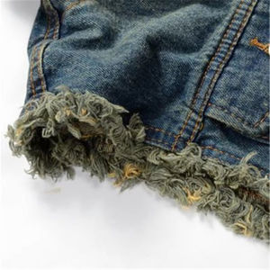 Chaleco Vaquero de Mezclilla para Hombre, Estilo Western, Sin Mangas, con Cuello Camisero, Múltiples Bolsillos, Cierre de Cremallera y Botones, Moda Casual - Product Image 6