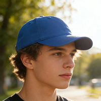 Gorras de Béisbol Heycap Personalizadas con Logotipo Bordado, 6 Paneles, Transpirables, de Algodón 100%, Diseño de Visera Curva, Gorra Deportiva Lavada