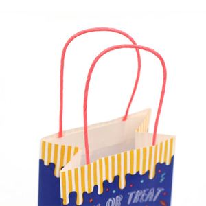 Custom <b>Made</b> Colored Small <b>Paper</b> Bags with Handles, Fancy Design <b>Paper</b> Bag with logo Print - Product Image 6