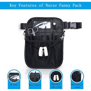 Medical Organizer <b>Belt</b> Nurse Storage Bag Waist Bag <b>Pouch</b> for Medical Scissors Care Kit <b>Tool</b> - Product Image 3