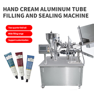 High-Efficiency Automatic Hand Cream Filling & Sealing Machine for Aluminum Tubes - Boost Your Production Capacity