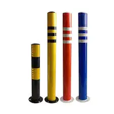 Factory price carbon steel traffic warning anti-collision posts traffic warning column