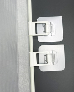 Tak Chất Lượng Cao An Toàn Lưới-Cổng Trẻ Em Cửa Cầu Thang Trượt Có Thể Thu Vào An Toàn Vật Nuôi Cửa Nhựa Vườn Hàng Rào - Product Image 5