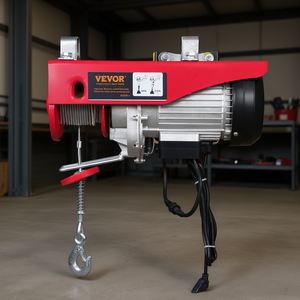 Vevor Electric <b>Wire</b> Rope Hoist 110V 1600W 2200 Lbs Capacity Wireless Remote 40 Ft Single Cable Industrial Lifting - Product Image 2