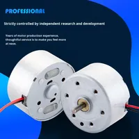 300 Micro moteur à courant continu sans balais pour lampe anti-moustiques manivelle ventilateur solaire contrôleur de jeu Cricket Cap générateur moteur