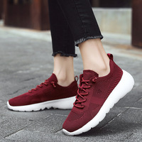 Nouvel Arrivage Chaussures de Marche Basses en Maille à Enfiler avec Logo Personnalisé, Semelle Intermédiaire EVA Respirante et Amortissante, Toutes Saisons, Vente en Gros