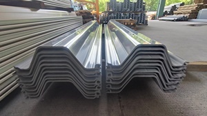 50 yıl ömrü çevre dostu kompozit malzeme sel kontrol Embankment Seawall inşaat için PVC plastik levha kazık - Product Image 4