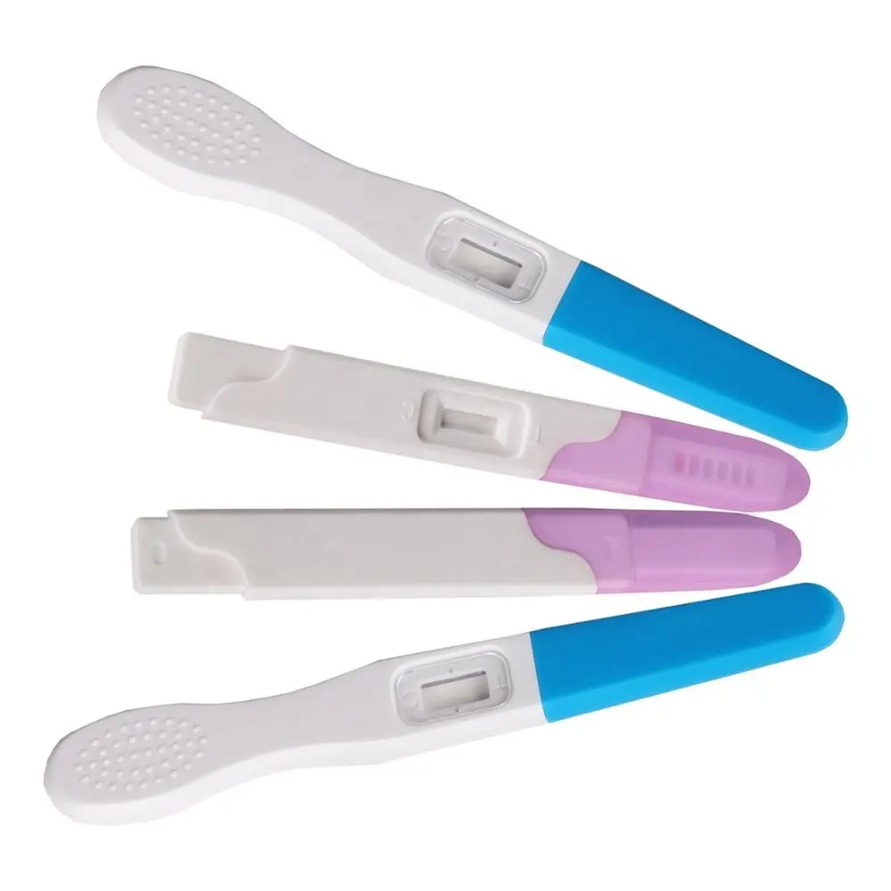 Urine Hcg-Testkit Vroege Zwangerschapstest Midstream Privégebruik Thuis