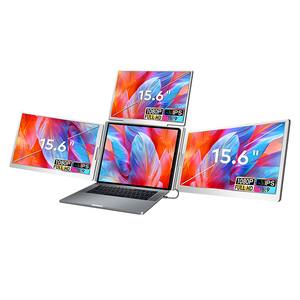 Usine 2025 Nouveaux Écrans Quadruples à 3 Affichages, Moniteur Portable pour Ordinateur Portable de 15,6 Pouces Compatible avec Wins/Mac (M1 <span class=keywords><strong>M2</strong></span> M3 M4) - Product Image 1