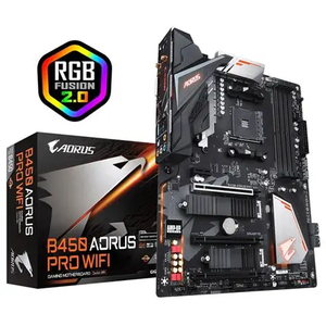 Gigabyte B450 AORUS Pro Wifi (AMD Ryzen AM4, ATX, DDR4, PCIE 3.0, Wifi AC, 2.5GB Lan, 3.2 USB Gen1, HDMI) - Product Image 3