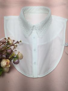 Afneembare Kraag Witte Katoenen Hals Decoratieve Vrouwen Kledingstuk Jurk Kraag - Product Image 4