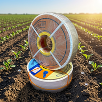 Tuyau d'irrigation plat en PVC haute pression de 3 pouces - Flexible, anti-UV, durable, professionnel, pour pompe à eau agricole