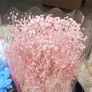 Cadeau en gros pour les femmes Bouquet de fleurs séchées romantique fleur de gypsophile conservée gypsophile séchée babybreath - Product Image 3