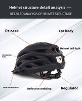 Casque de vélo homologué CE, taille unique, casque de sécurité pour le cyclisme estival, casque de vélo de montagne pour adultes
