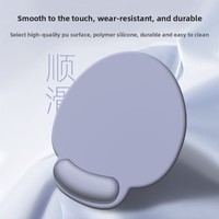 Vente directe du fabricant : Tapis de souris avec repose-poignet en silicone et mousse à mémoire de forme pour ordinateur de bureau, vente en gros
