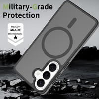 Coque de téléphone en silicone mat antichoc anti-traces de doigts en PC TPU de qualité militaire pour S26/S26 Plus/S26, style urbain