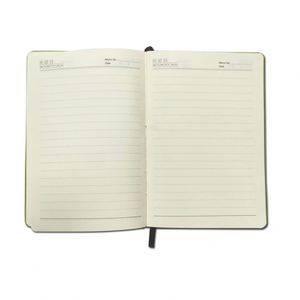 Agenda de grossesse en cuir PU rigide avec logo personnalisé, planificateur hebdomadaire et journalier, carnet de notes - Product Image 5