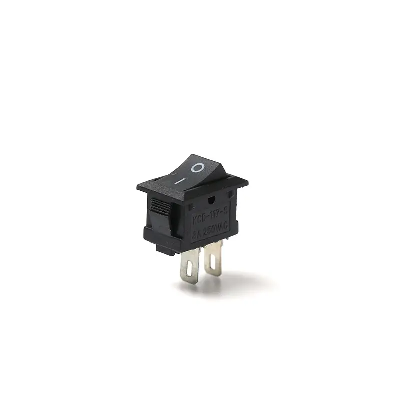 250V 3a 10*15Mm Mirco Rocker Kcd Switch Kcd11 2 Pin On-Off Schakelaar Standaard Tuimelschakelaar