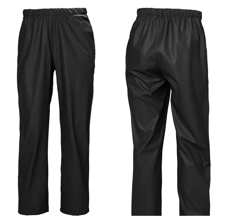 Men's Rain Pants Waterproof Lightweight Windproof Rain Over Pants Hiking Fishing Outdoor Trousers