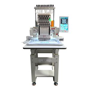 Shangchen Single-Head Computerized Embroidery Machine 360x510 Mm Fully Automatic Multifunctional Commercial Flat Sewing - Product Image 2