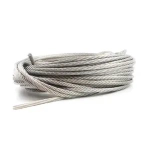 16~30mm 6X36 Ws-Sfc 1770 MPa Nat Elevator Compensating Steel Wire Rope